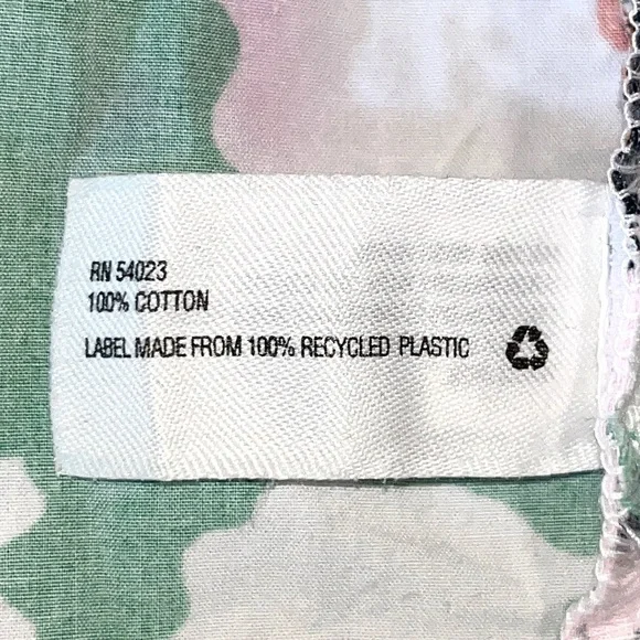 DVF+Baby Gap collab wrap dress, 100% cotton, white with green/black/orange/pink - Picture 10 of 10